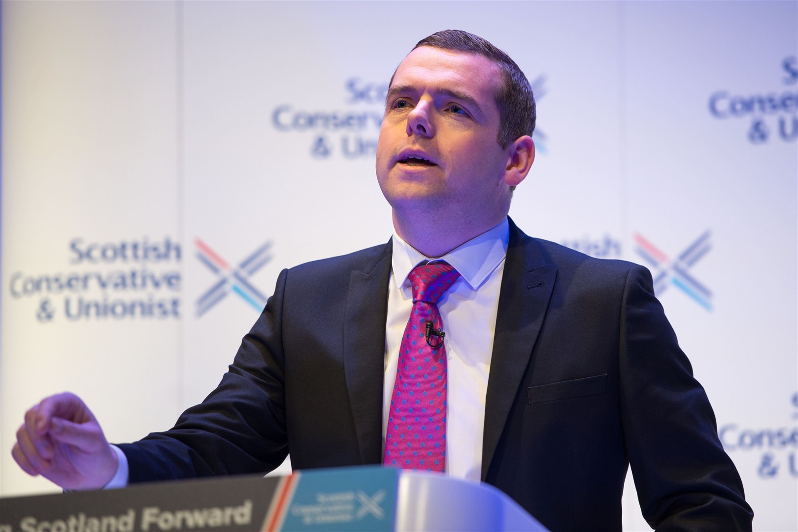 Scottish Conservative leader Douglas Ross condemned the prospect of a ‘wildcat’ referendum (Colin D Fisher/Scottish Conservatives/PA)