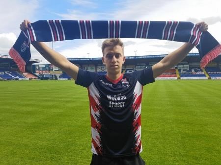Harry Paton was announced as Ross County's latest signing yesterday.