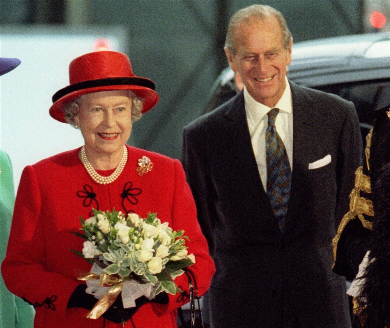 The Queen and Duke of Edinburgh marking their 50th wedding anniversary in 1997 (PA)