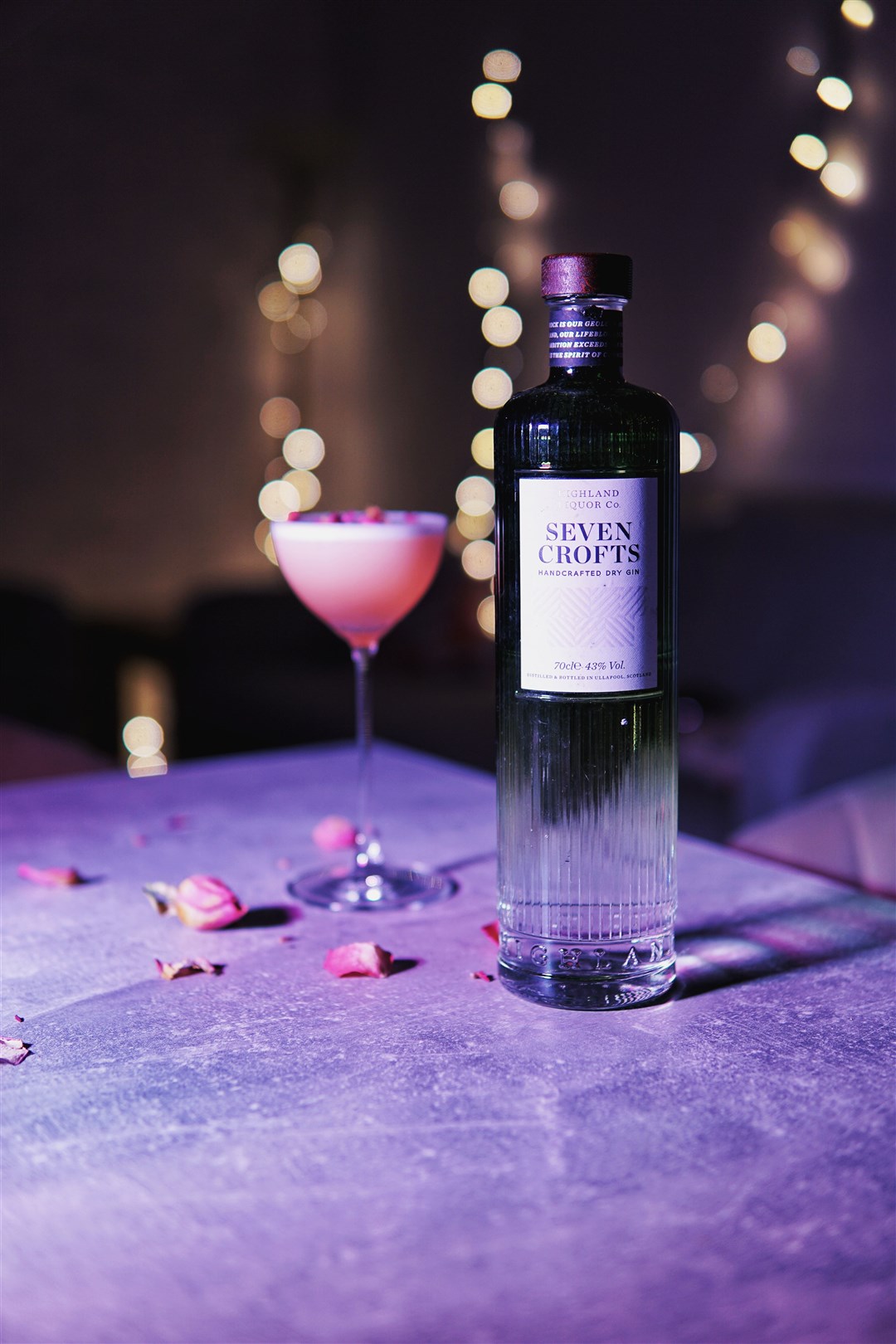 Blood Red Rose is a drink created by Scottish Mixology in collaboration with Seven Crofts gin from Ullapool to wish you a tasty Valentine's day. Picture: Jack Jamieson, Scottish Mixology.