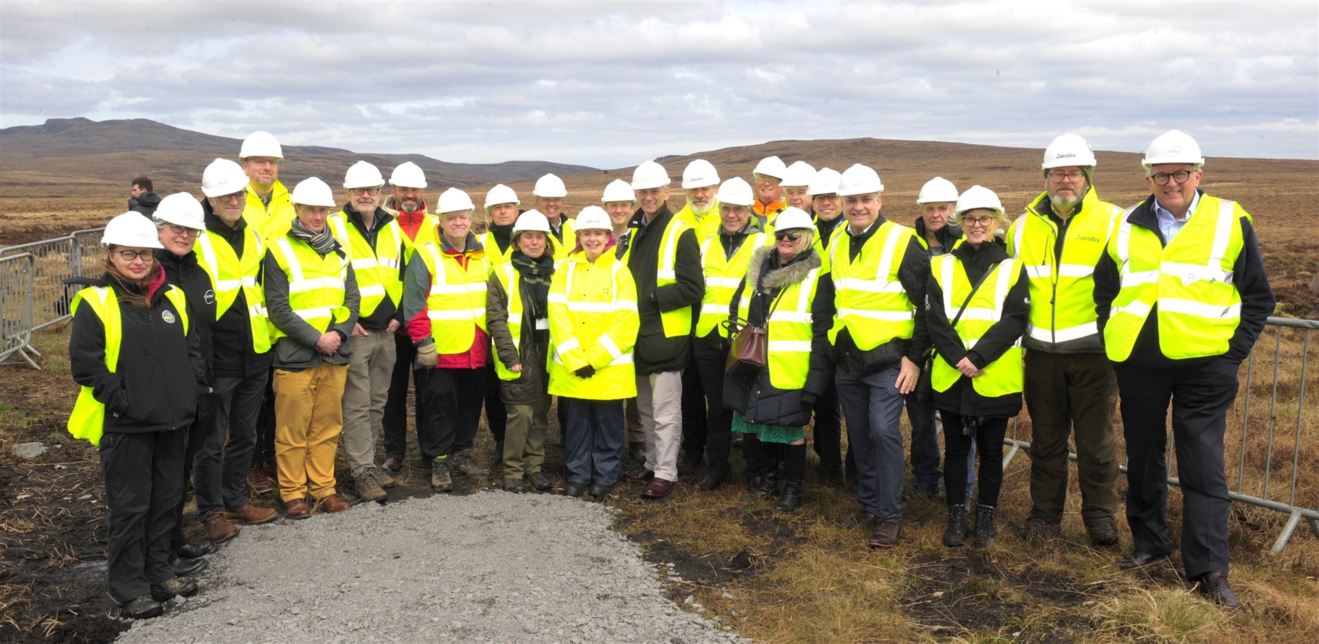 Lib Dem MP Jamie Stone was among those who attended a groundbreaking ceremony for the Sutherland Spaceport last week.