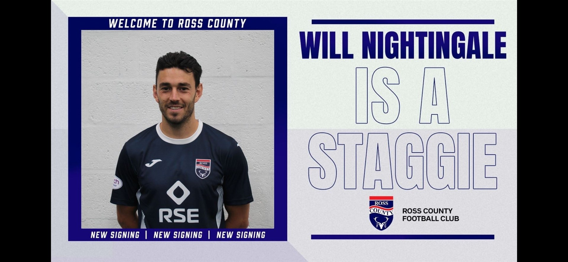 Will Nightingale signs for Ross County