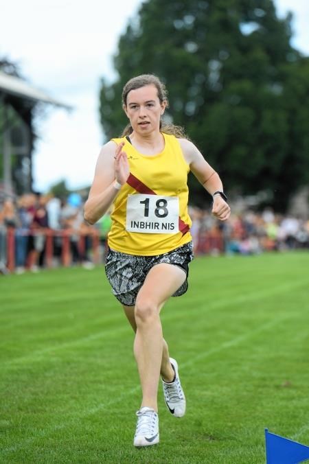 Abbie McNally has won gold in the 200 metres and silver in the 100 metres. Picture Gary Anthony Image No.041662