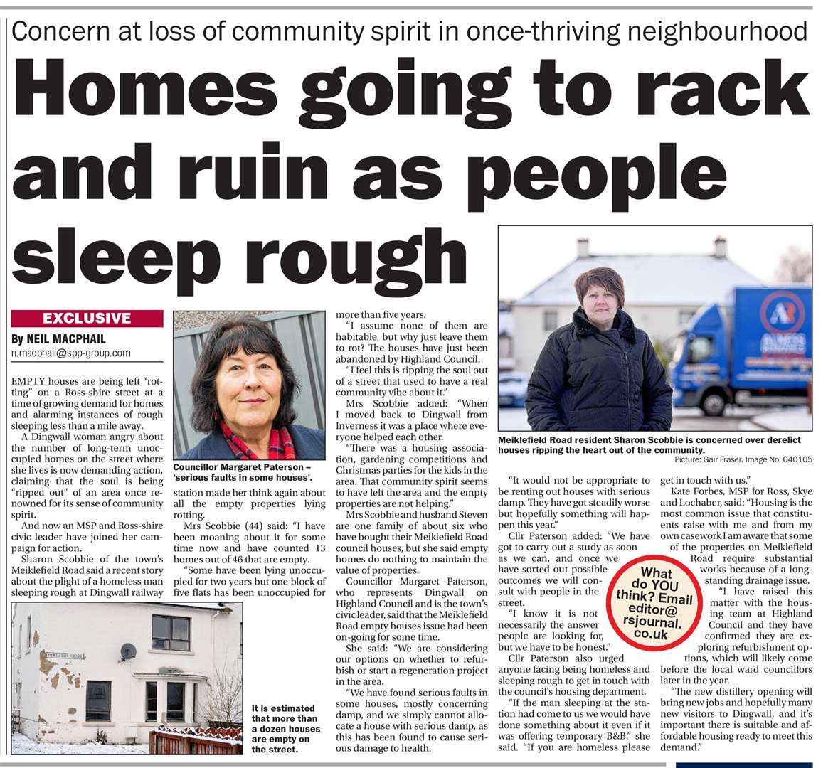 How we first reported concerns about the scheme - and the growing number of void homes going to waste.