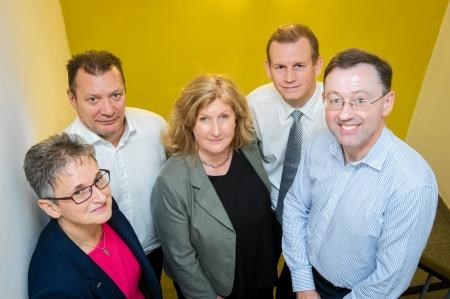 Highland Business Awards judges, from left, Trudy Morris (Caithness Chamber of Commerce), David Bourn (Scottish Provincial Press), Lesley Benfield (Lochaber Chamber of Commerce), Ross Thomson (arper Macleod and Inverness Chamber of Commerce) and Stewart N