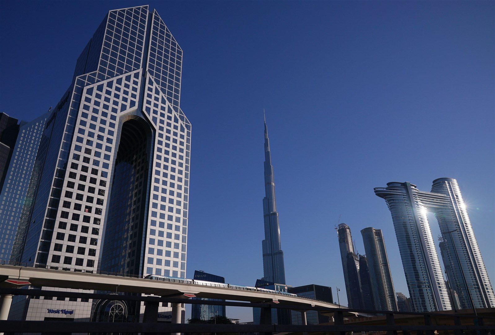 The Dubai skyline (Yui Mok/PA)