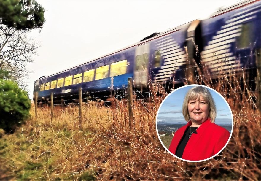 Rhoda Grant asked the Scottish Government when they aim to fulfil the promise for a faster train connection between the Highlands and the central belt.