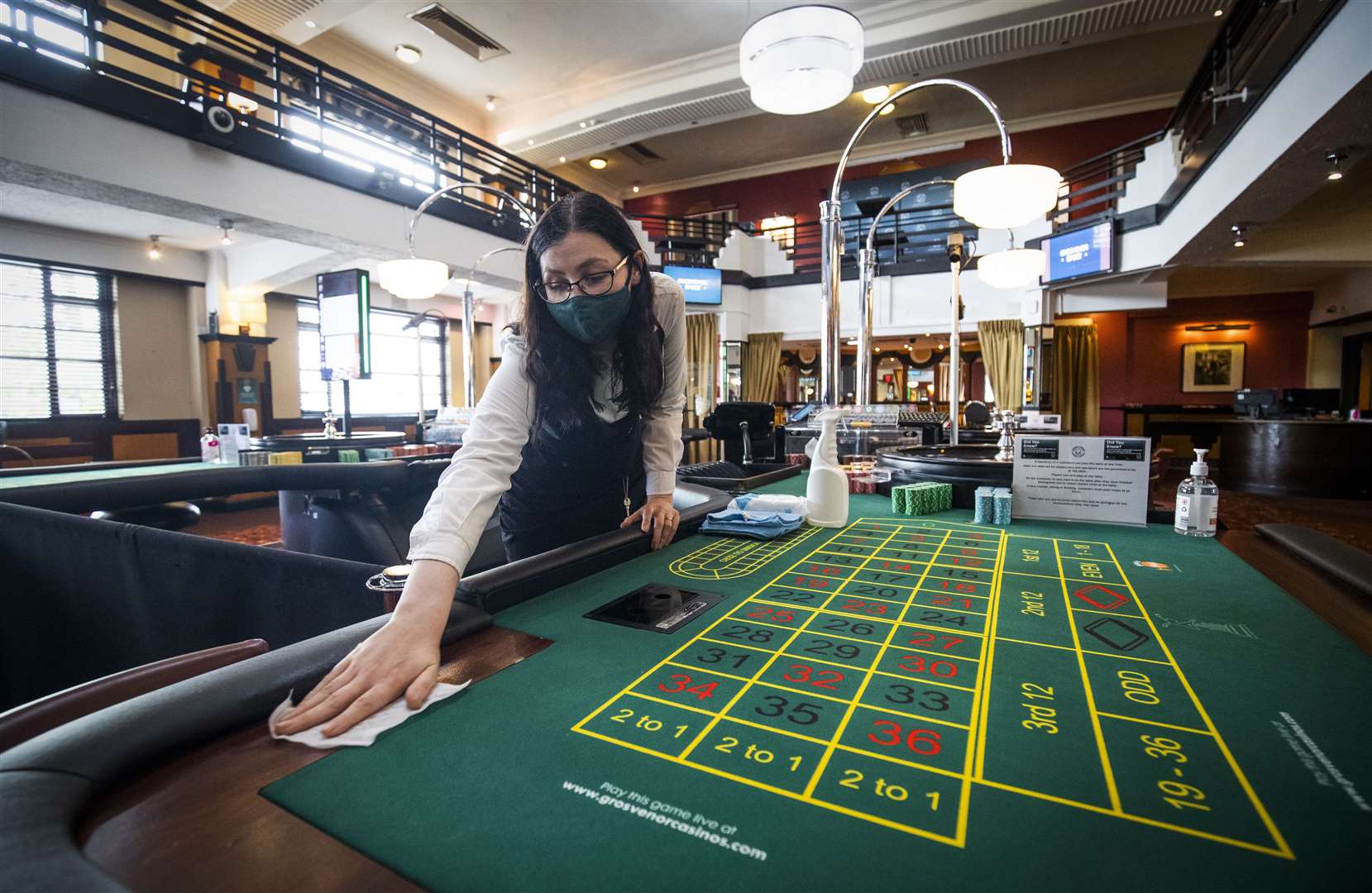 Rank Group also operates the Grosvenor Casinos business (Jane Barlow/PA)
