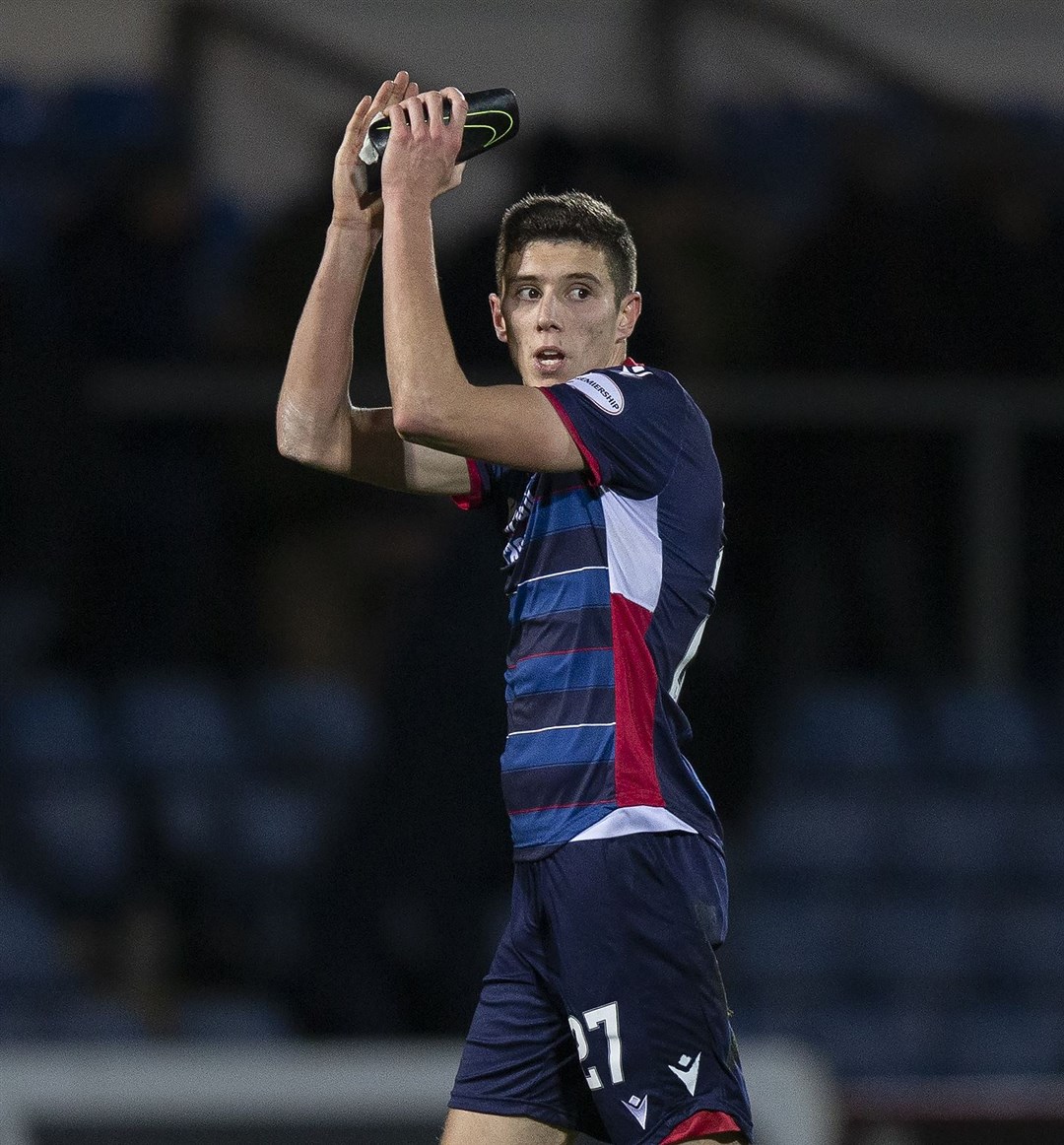 Ross Stewart has one year left on his Ross County contract, but manager Stuart Kettlewell hopes he will sign an extension. Picture: Ken Macpherson