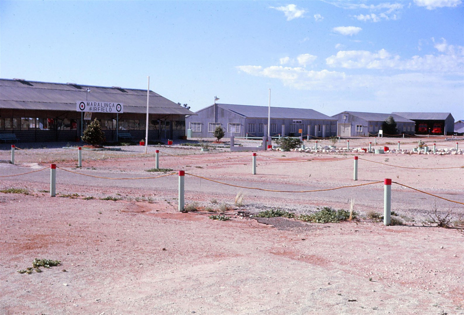 Maralinga airfield terminal in Australia (Family handout/PA)