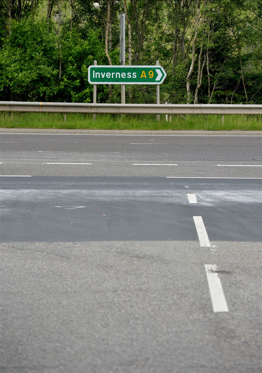 Road works to improve lining on the A9 have started this week.