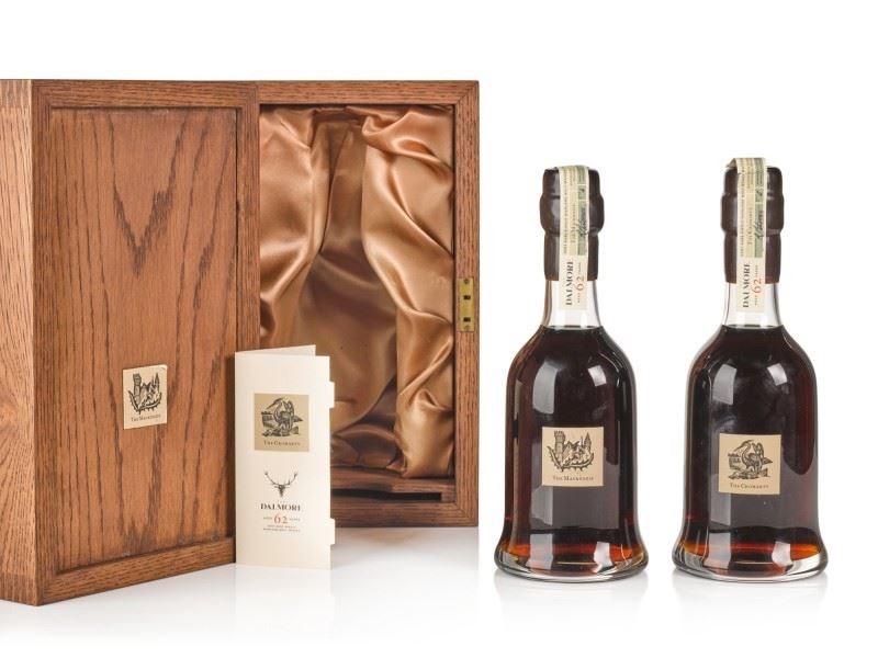 The Dalmore whiskies shattered their pre-auction estimates.