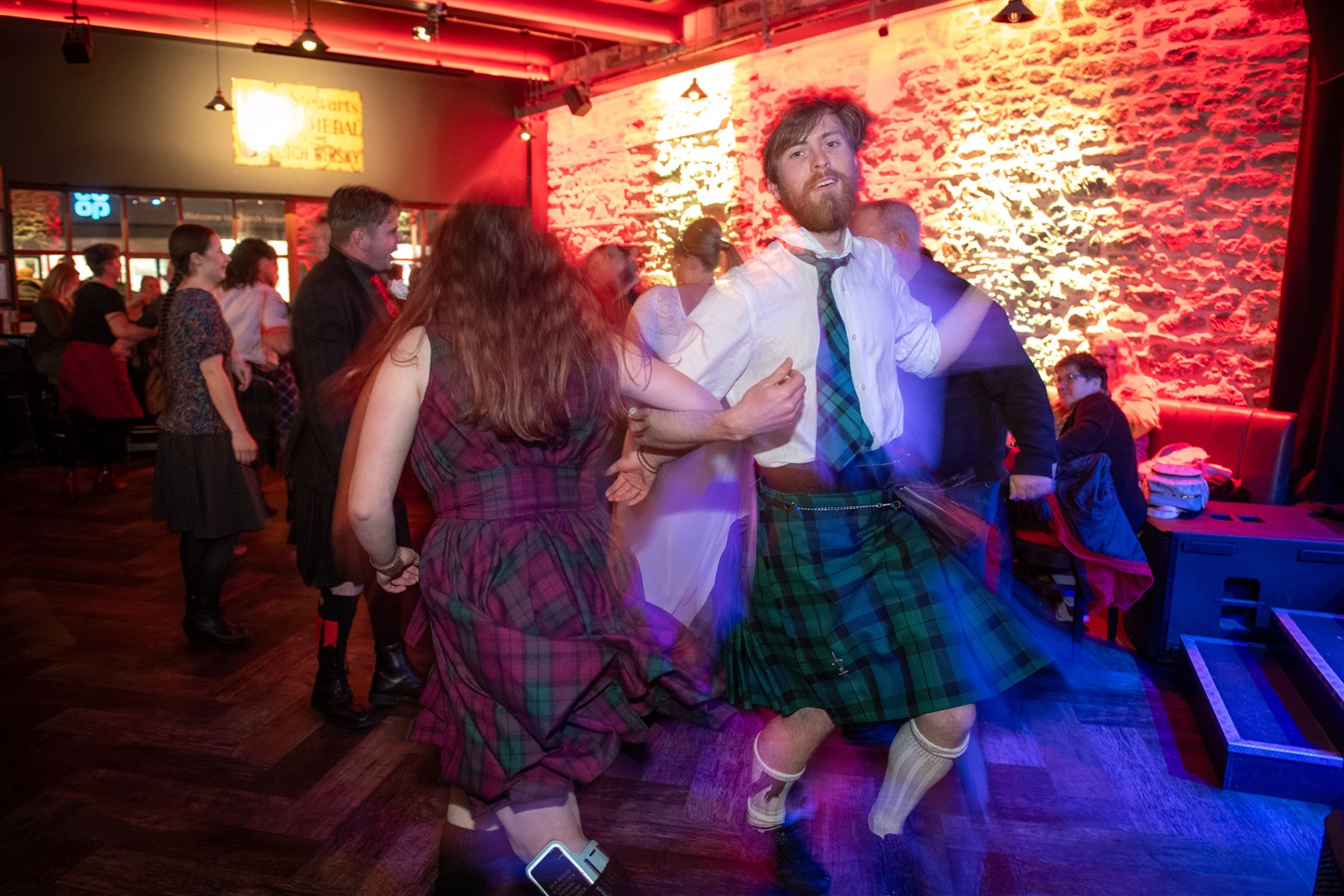 Putting their best feet forward for some Highland dancing. Picture: Callum Mackay.