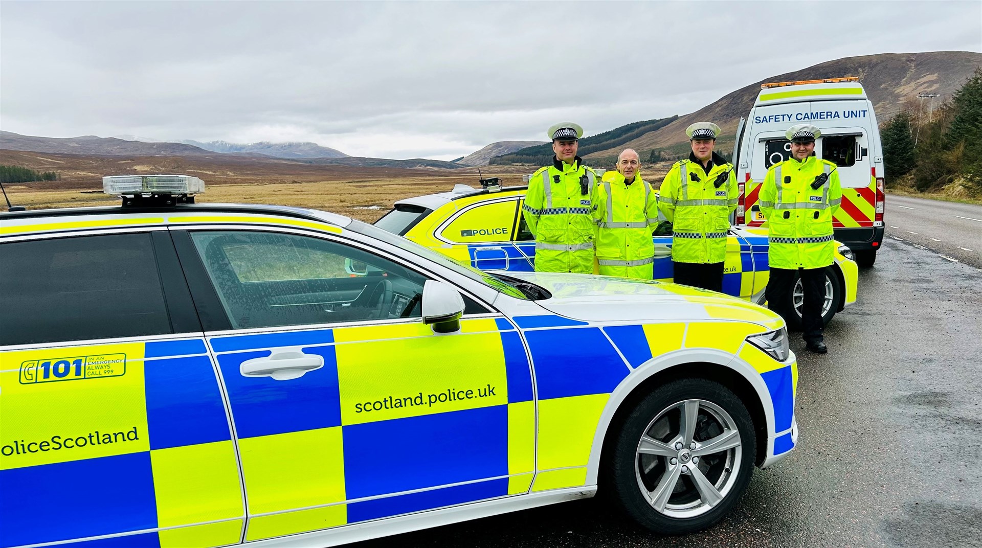 Police are undertaking road safety patrols and static checks on key tourist routes in the Highlands.