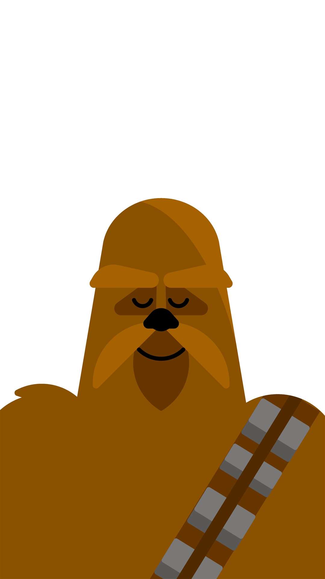 Chewbacca might help you step back and provide some calm so you can go from the 'dark side' to the 'light side'.