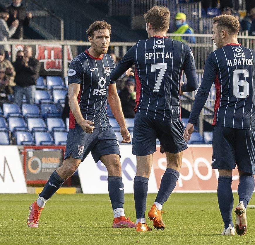 David Cancola gave Ross County the lead.