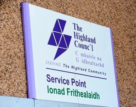 Highland Council service points are currently under review.