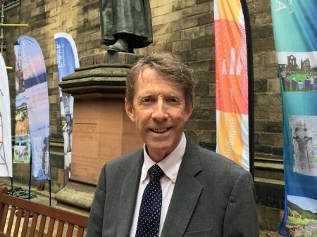 The Very Rev Dr Alan McDonald led a debate on the oil transfers at the church's annual gathering in Edinburgh.
