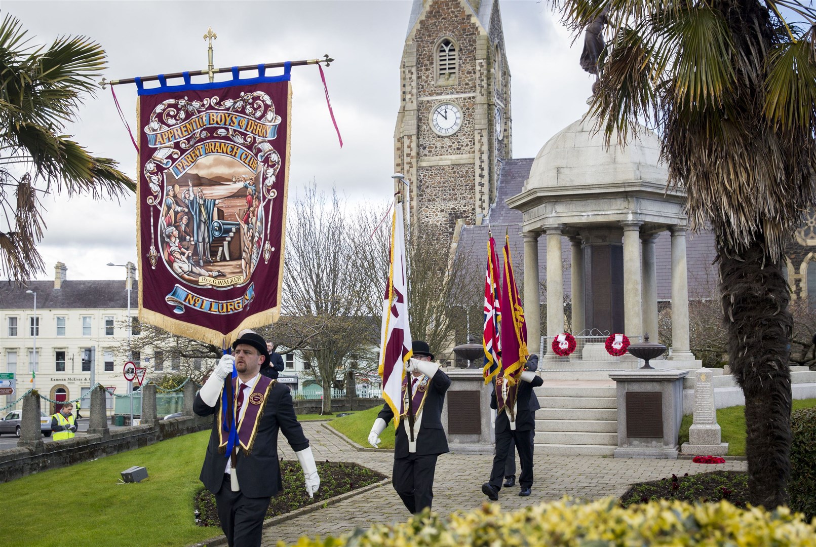 The Apprentice Boys said they would lend support to any legal and peaceful action necessary to overturn the protocol’s provisions (Liam McBurney/PA)