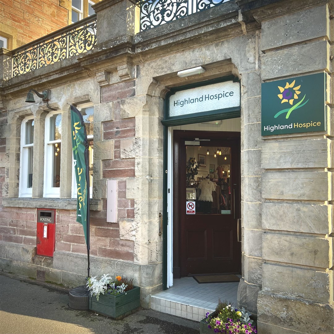 Highland Hospice's Beauly Boutique.