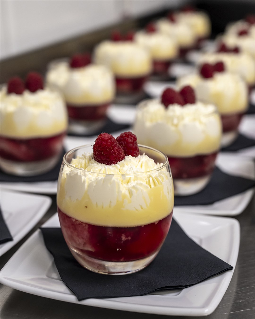 Whisky-infused trifle. Picture: Elliot Roberts Shooting