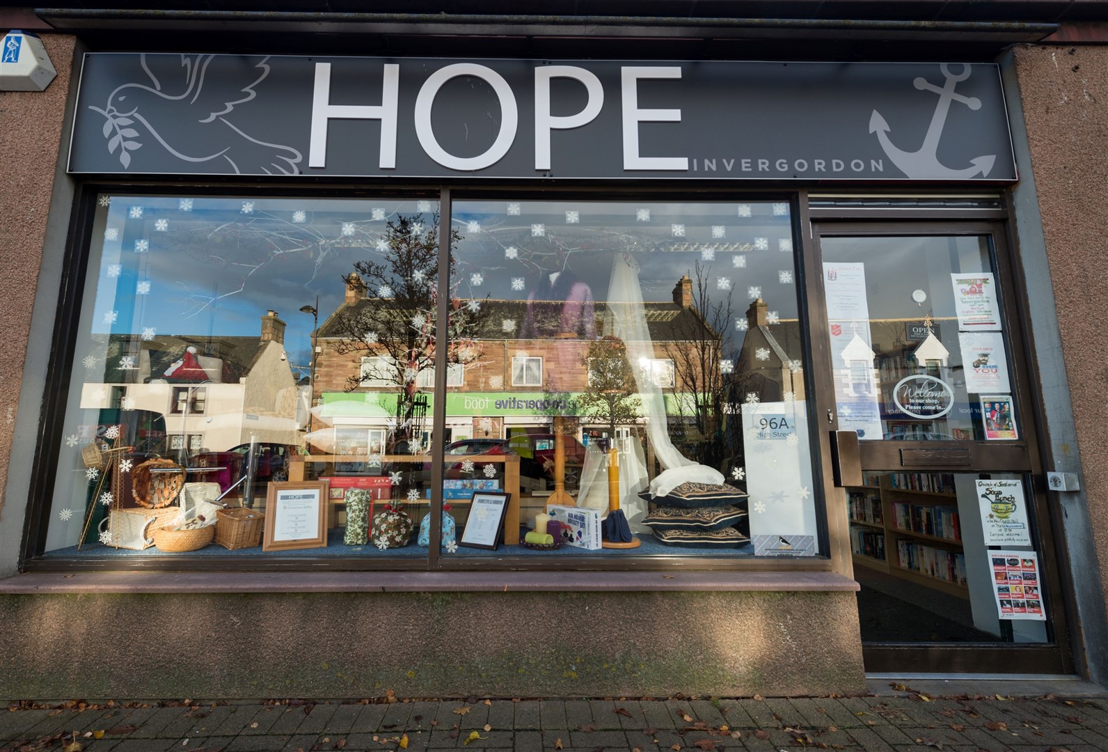 Hope Invergordon is a charity shop which raises money for local groups.