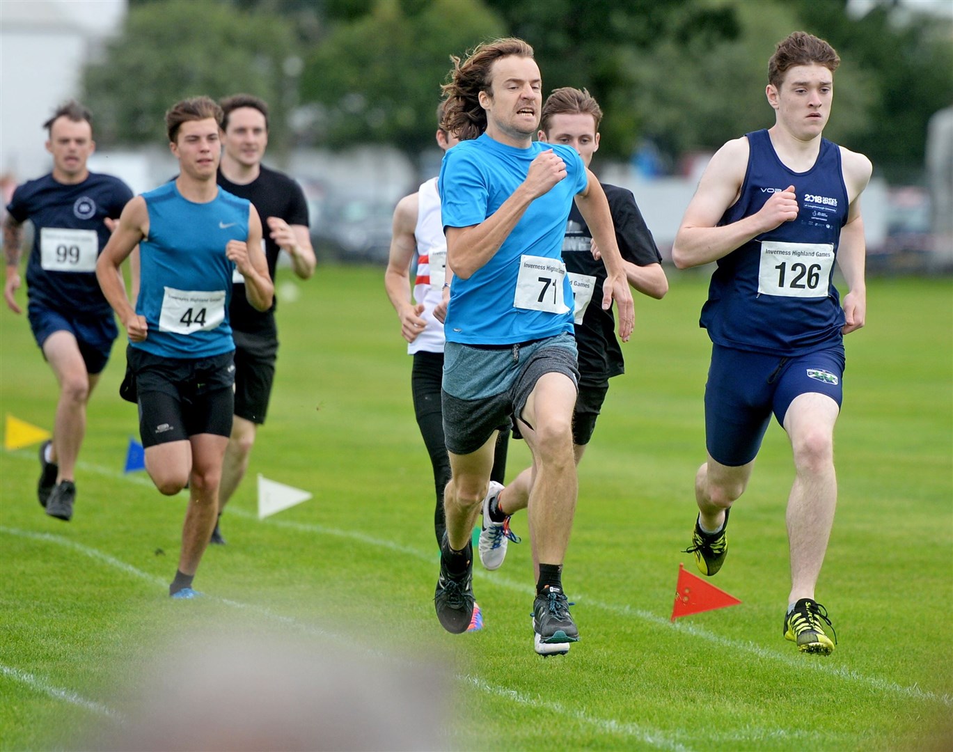 400m men's race at Inverness Highland Games.