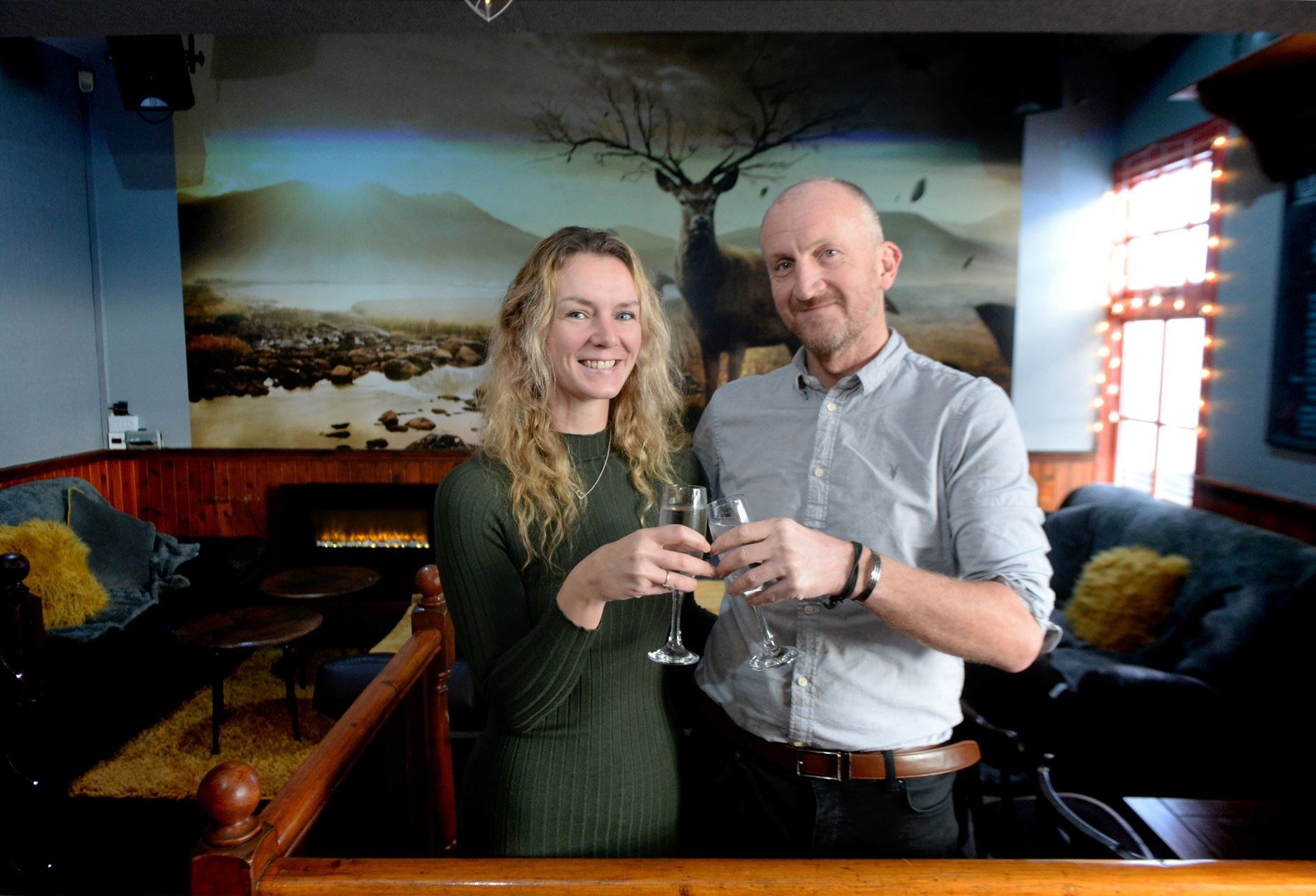 New bosses take over The Mallard at Dingwall Train Station: Angela Fulton and Richard Shanks, owners. Picture: James Mackenzie.