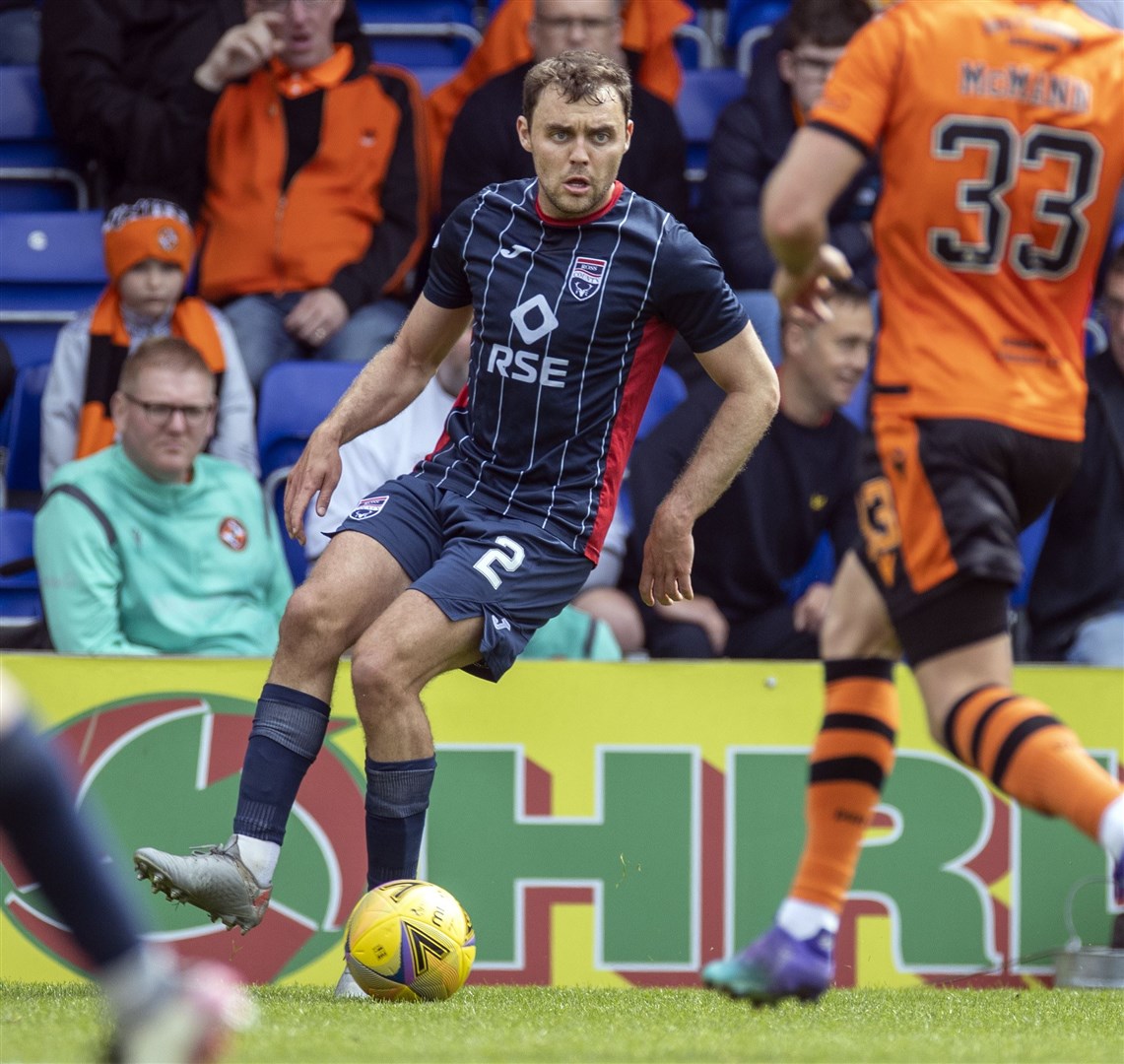 Ross County's Connor Randall in action against Dundee United last May