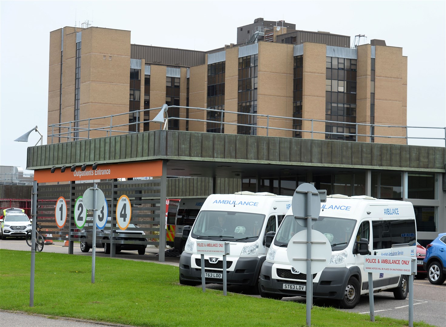Services at Raigmore Hospital are very busy NHS Highland has said.