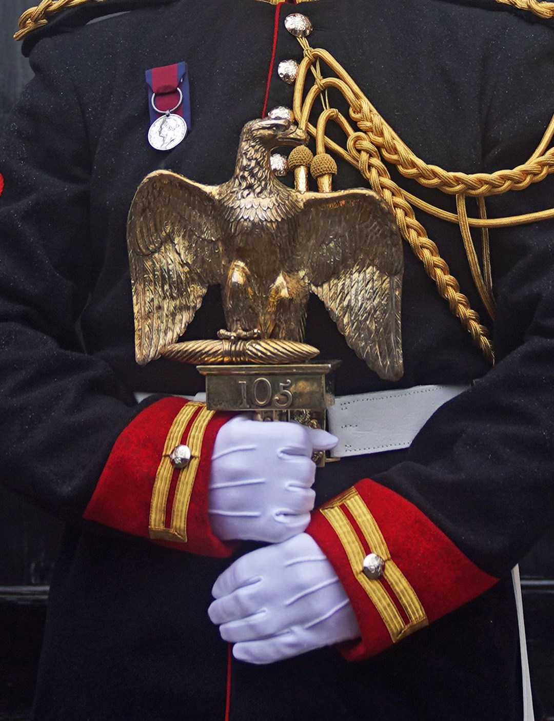 The Waterloo Eagle arrived in London on June 21 1815 (Victoria Jones/PA)