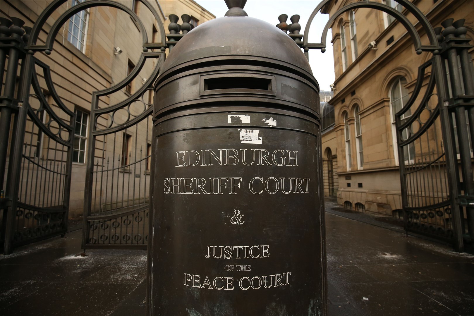 The case came before Edinburgh Sheriff Court on Thursday (Jane Barlow/PA)