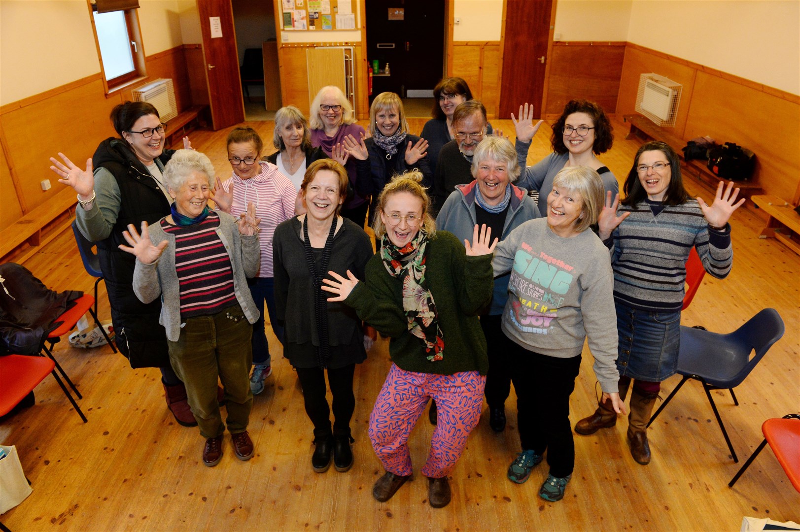 Singing for Fun group at Mulbuie Hall. Pictures: Gary Anthony