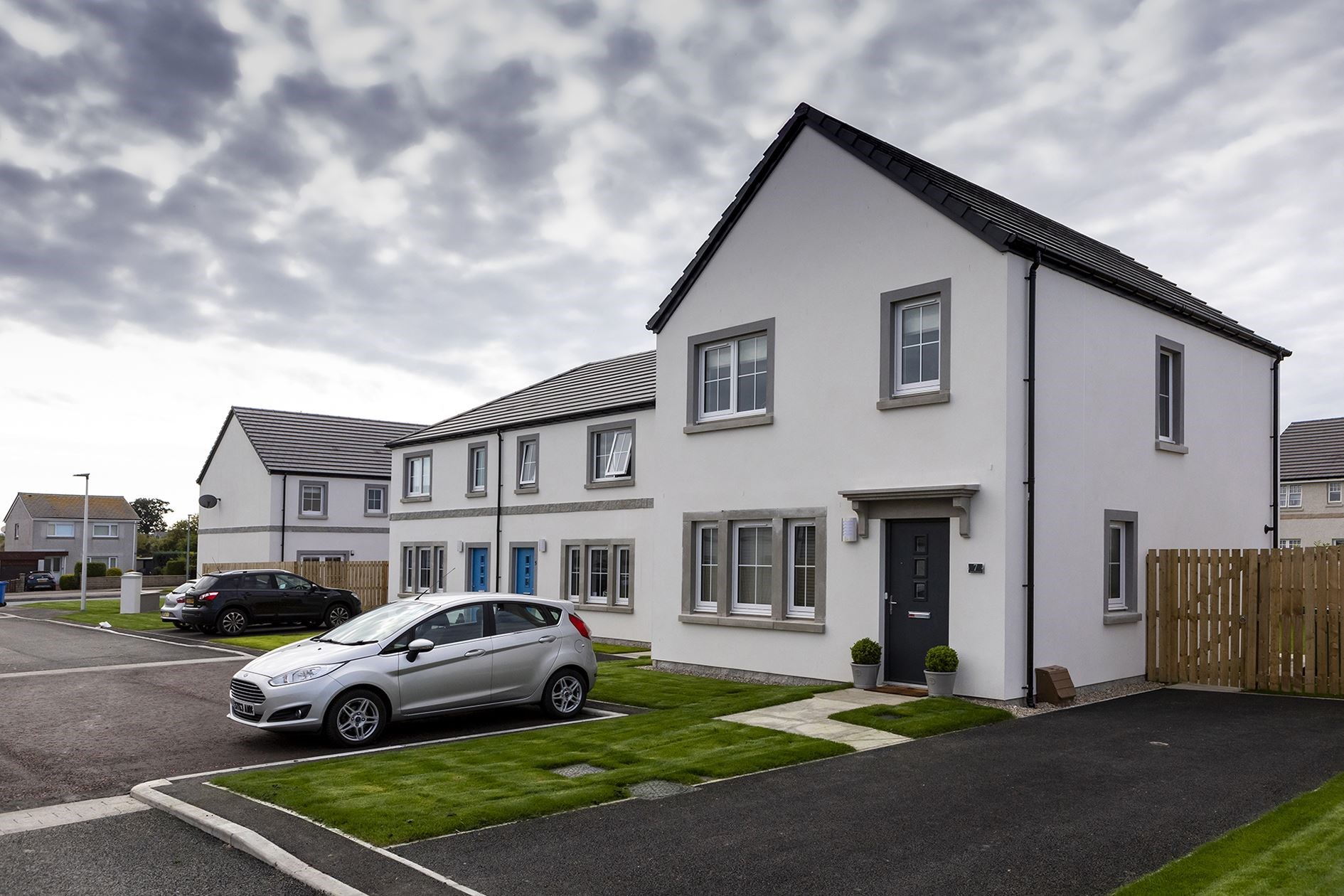 Pat Munro Homes houses within the Newfield North and Whitehills North developments in Alness