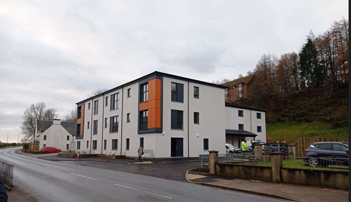 The Dingwall homes project has been completed on the town's Station Road.