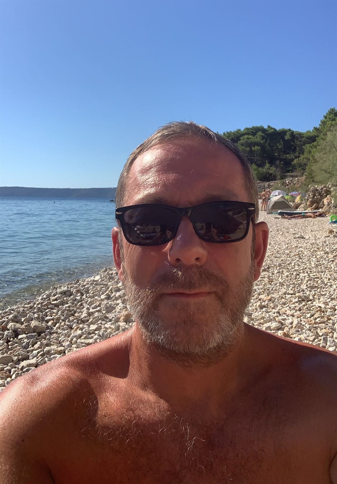 Steve Davies, in Croatia, says he will not ‘be panicked’ (Steve Davies/PA)