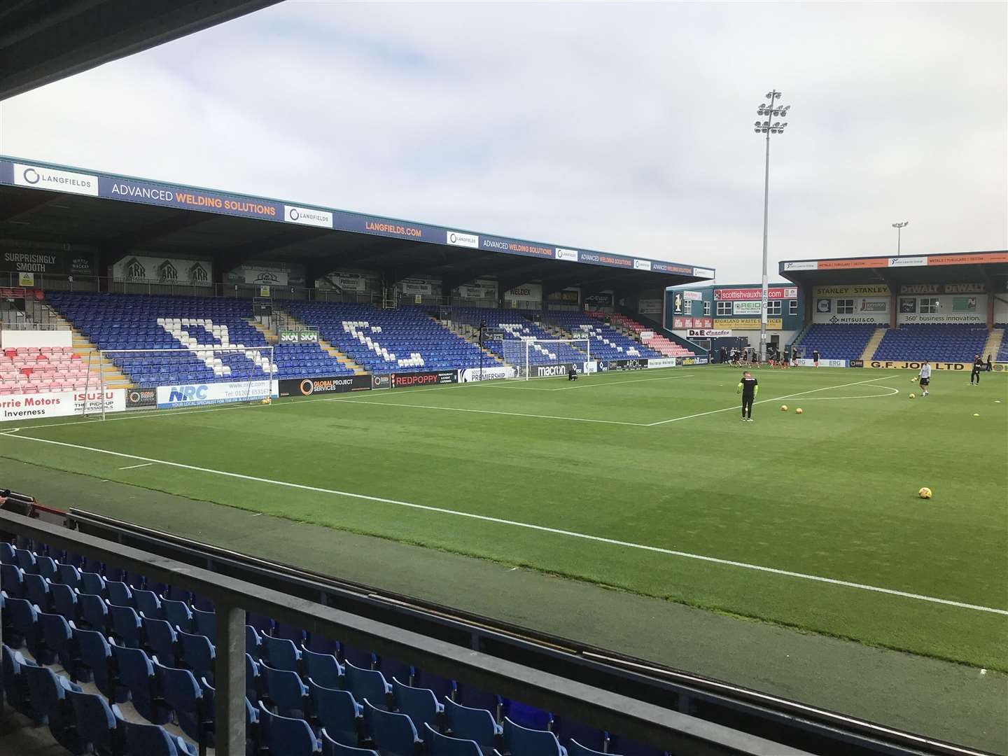 Ross County will be able to welcome fans against Aberdeen on September 26.
