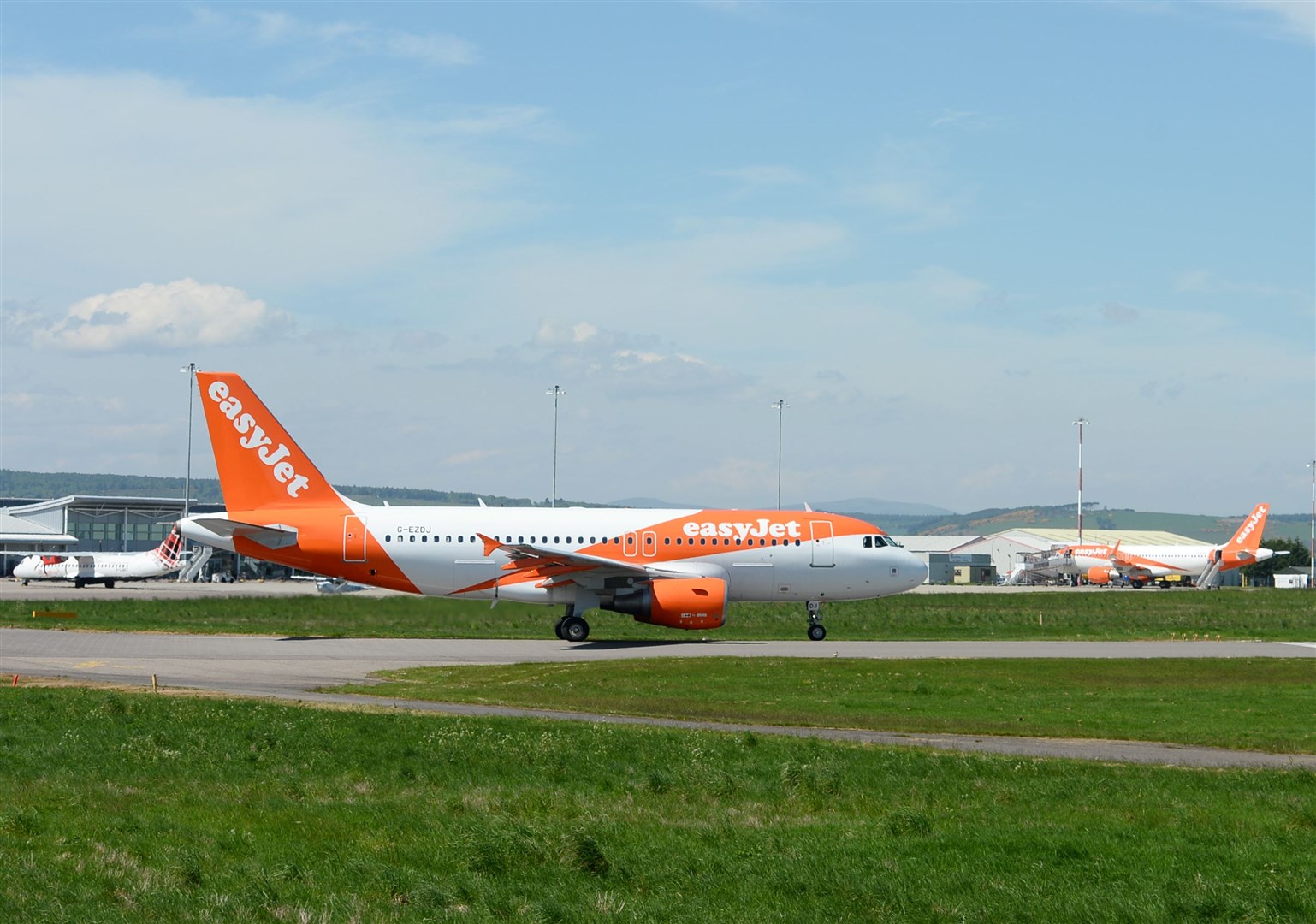EasyJet cancelled two flights between Inverness and London.
