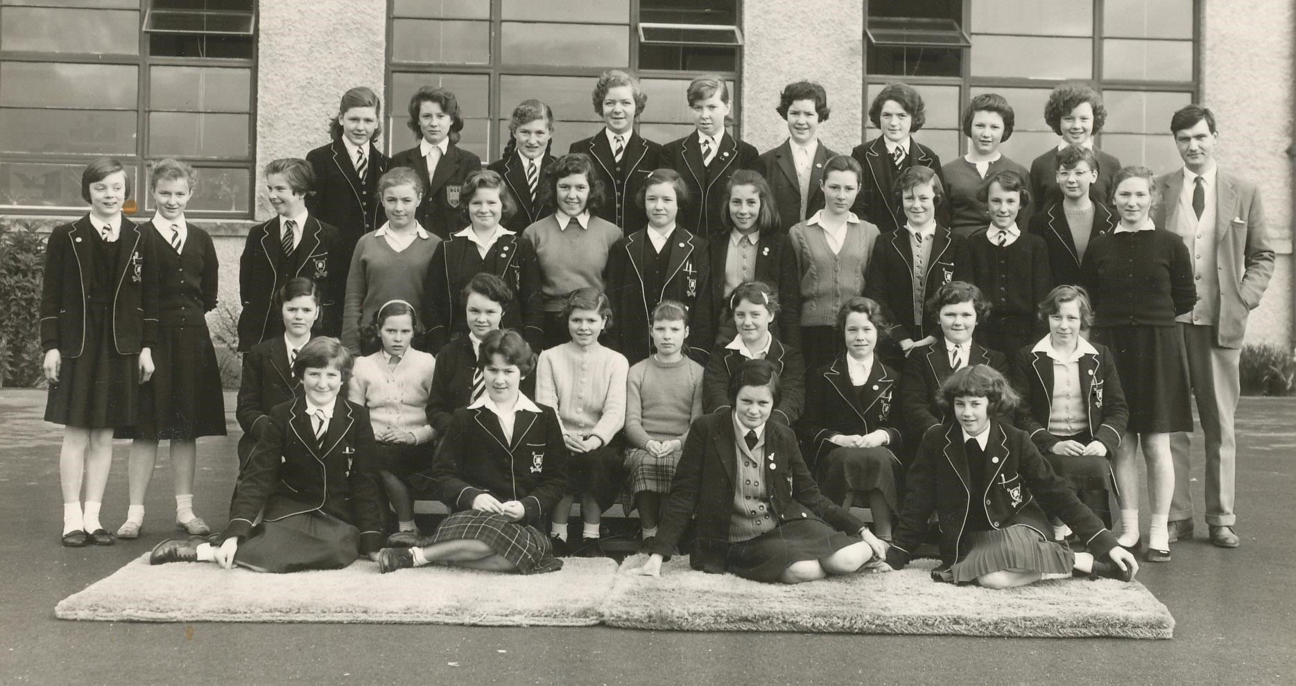 Dingwall Academy class of 1960. Pick up a copy of this week's Ross-shire Journal for a full caption with names.