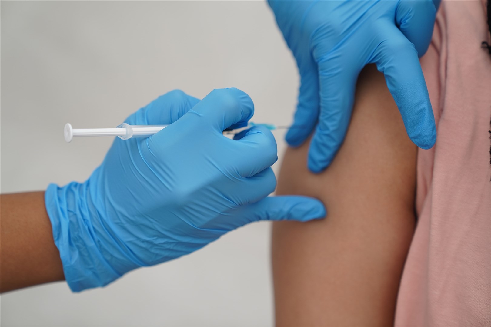 Around six million eligible people in the UK remain unvaccinated (Kirsty O’Connor/PA)