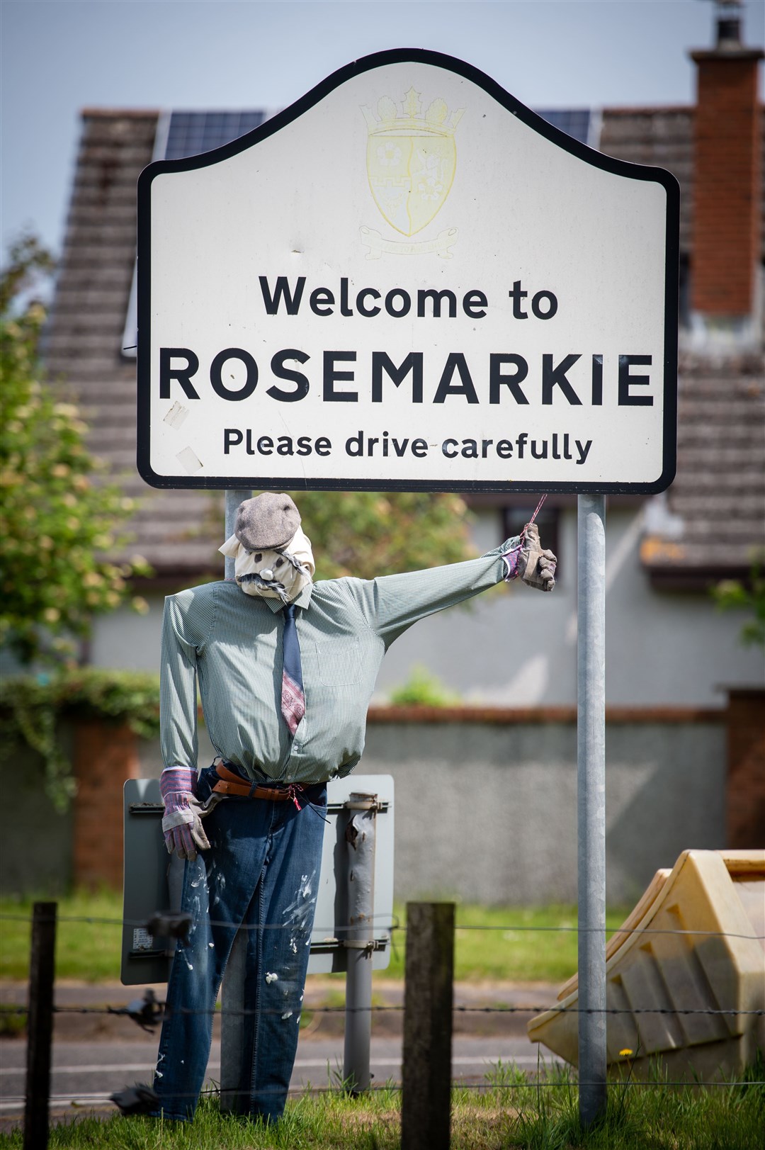 Rosemarkie has a quirky welcome to visitors now. Pictures: Callum Mackay