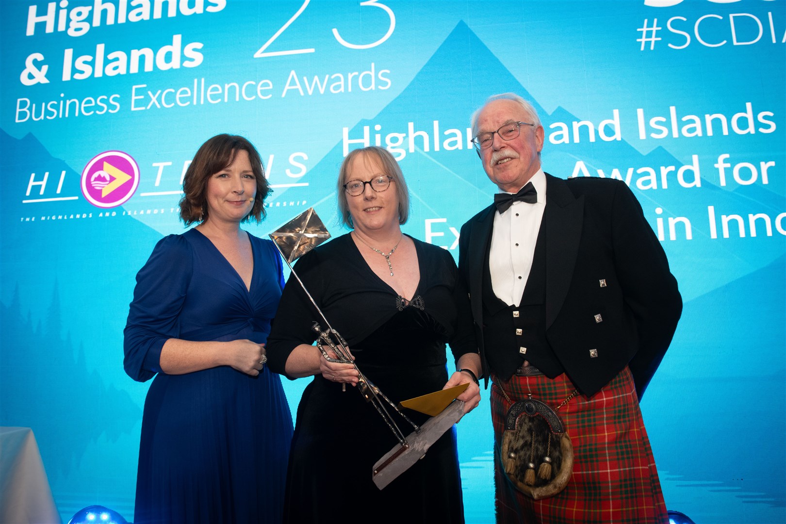 The Highlands and Islands Enterprise Award for Excellence in Innovation: HiTrans. Picture: Callum Mackay