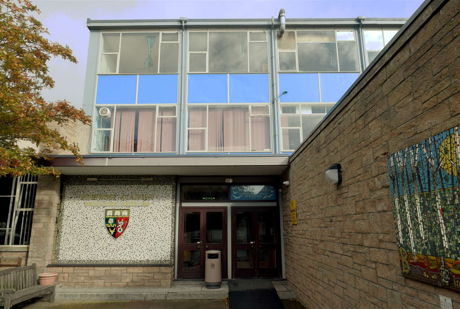Fortrose Academy was evacuated following a malicious call.