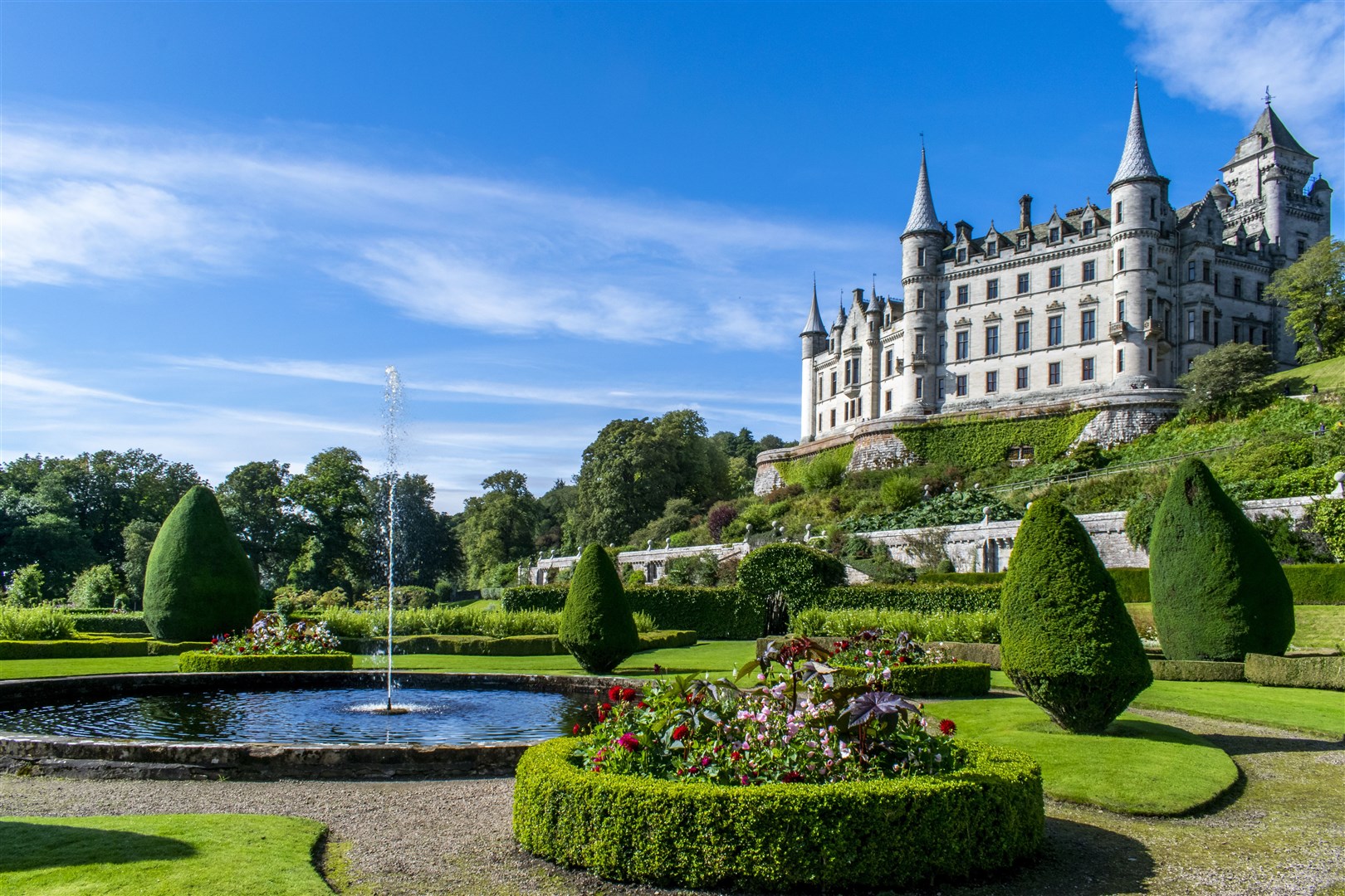 Dunrobin Castle – just one of the 286 attractions on the North Coast 500.