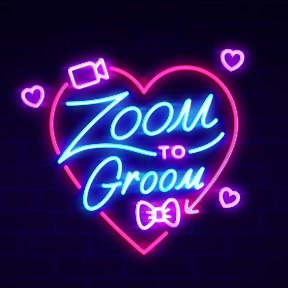 Zoom To Groom. Picture: Facebook @fromzoomtogroom