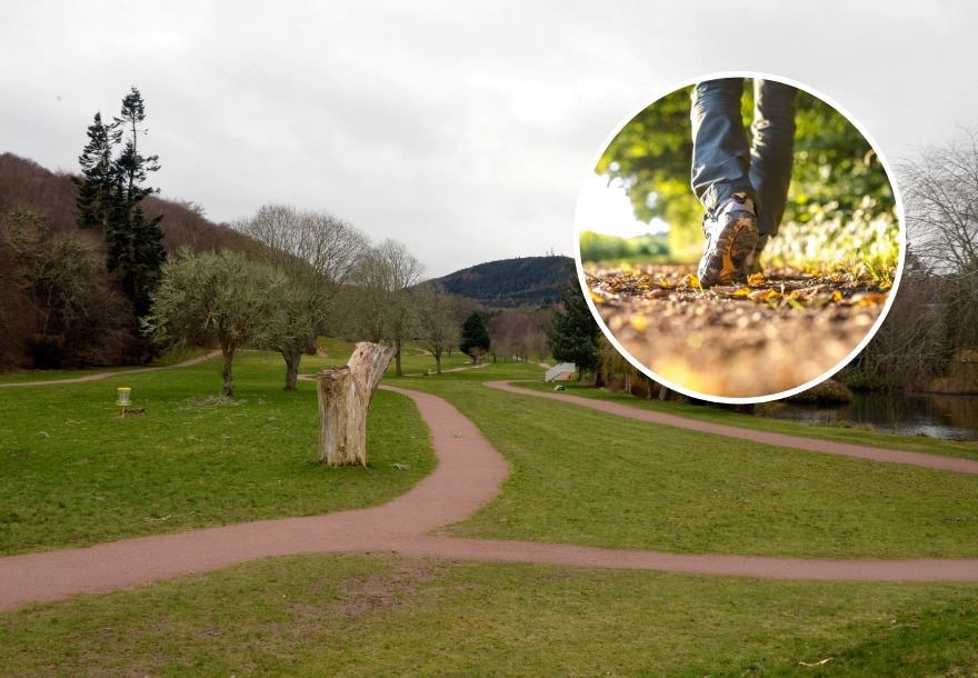 The walking charity fundraiser will begin and end in Torvean Park in Inverness.