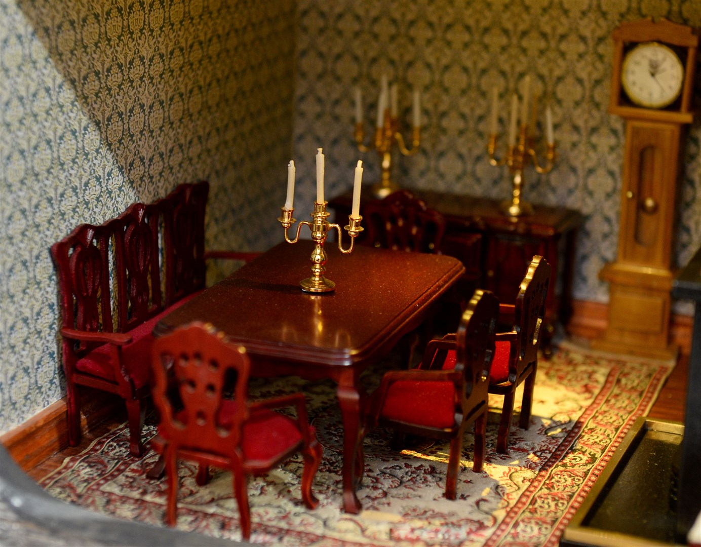 A close up of the dining room. Picture: Gary Anthony