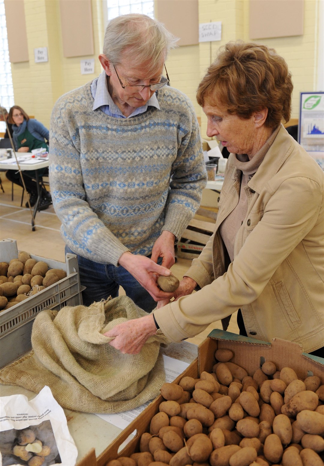 Black Isle Transition potato days and seed swaps have become eagerly anticipated dates.