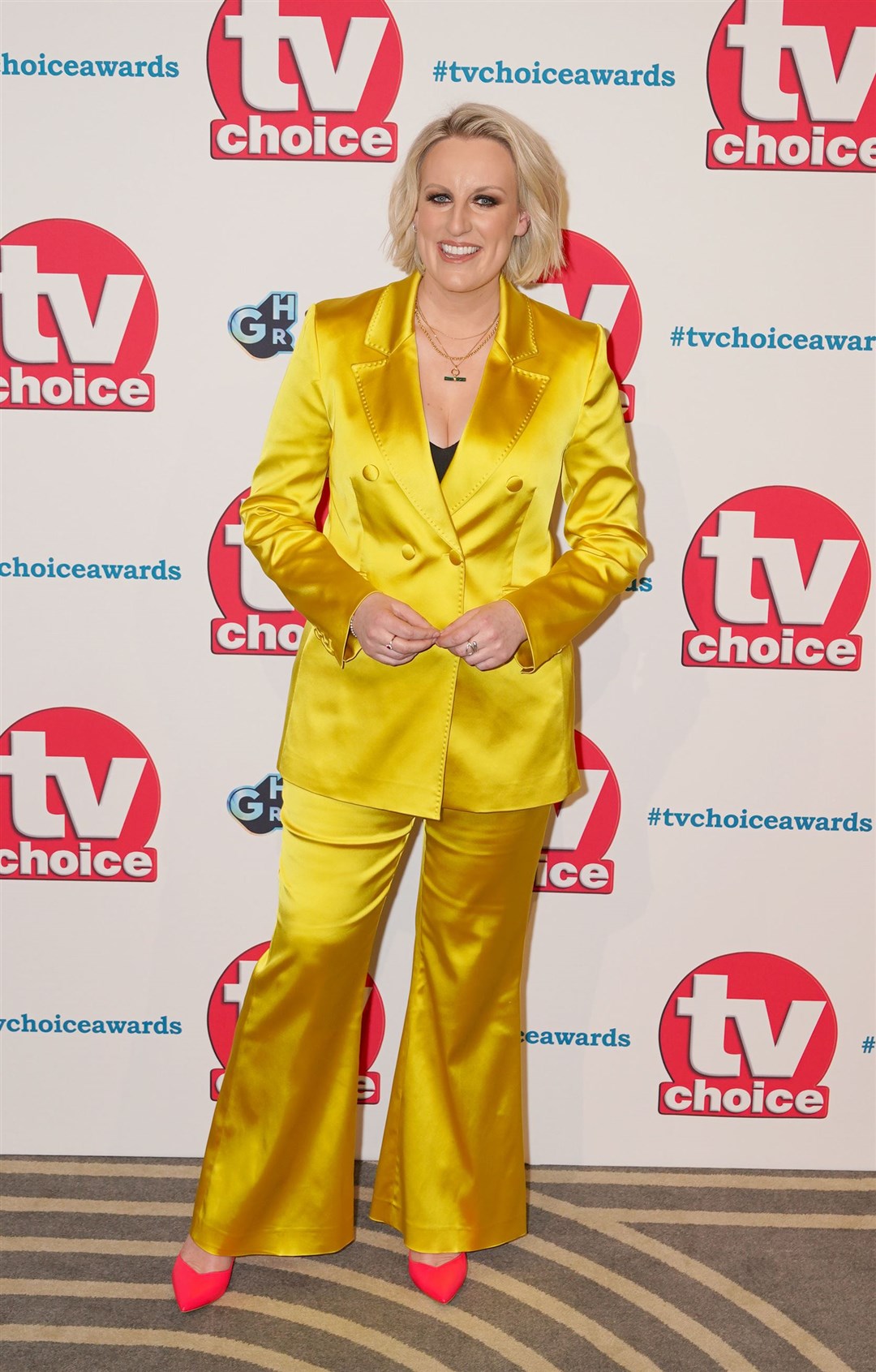 Steph McGovern attending the TV Choice Awards 2024 (Jordan Pettitt/PA)