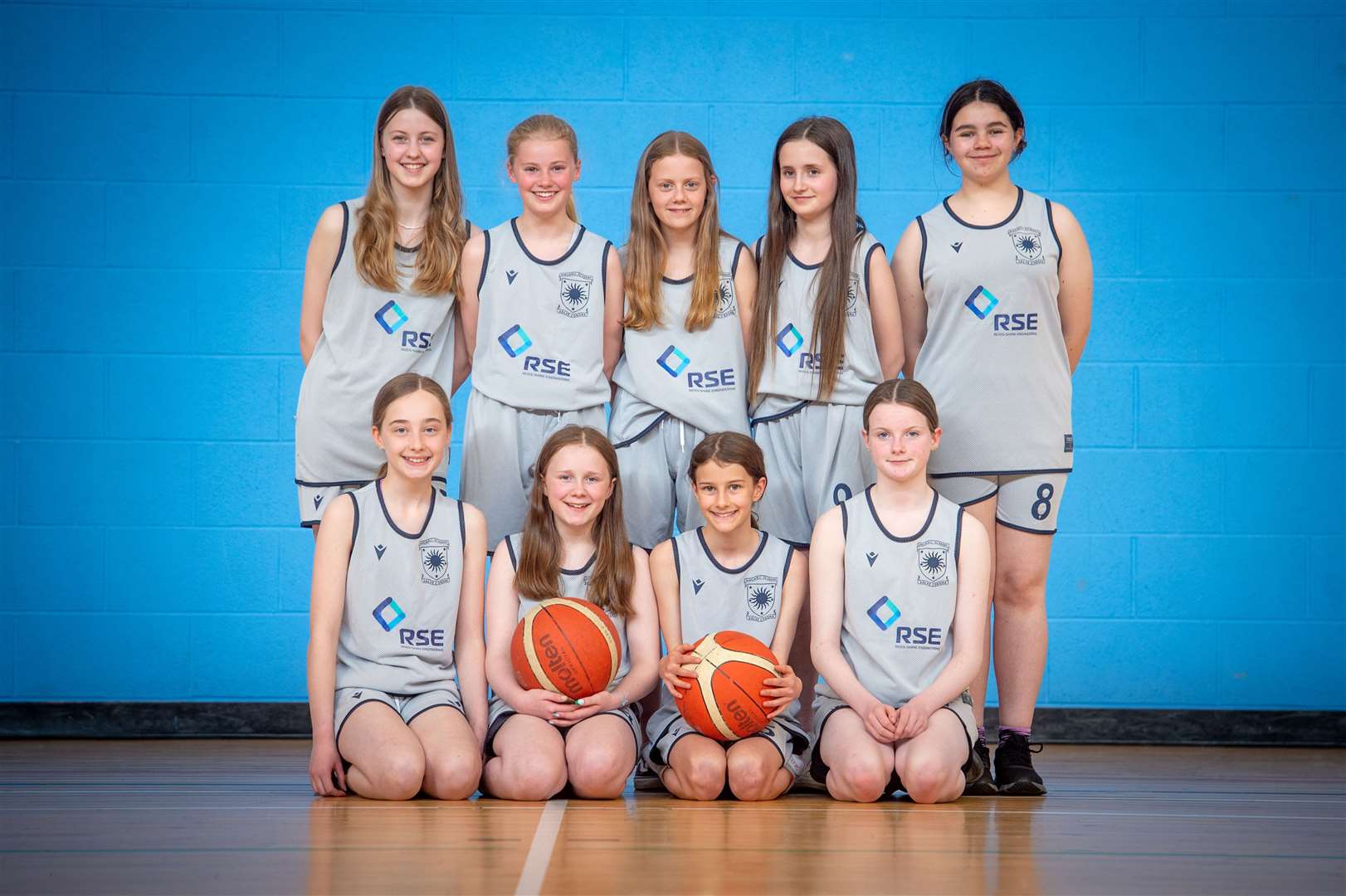 Dingwall Academy basketball team kit presentation..New kit sponsored by Ross-shire Engineering (RSE)...Picture: Callum Mackay..